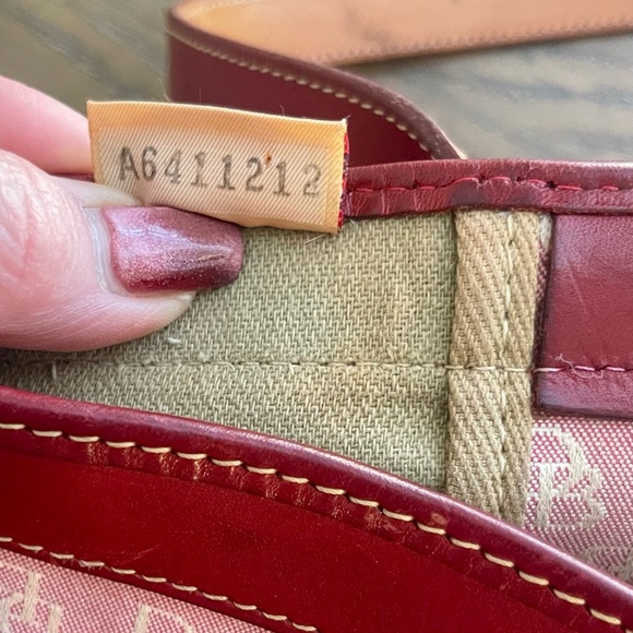 Dooney & Bourke Pink and Red Shoulder Bag
Size 10”L x 10”W x 5.5 - Picture 4 of 11